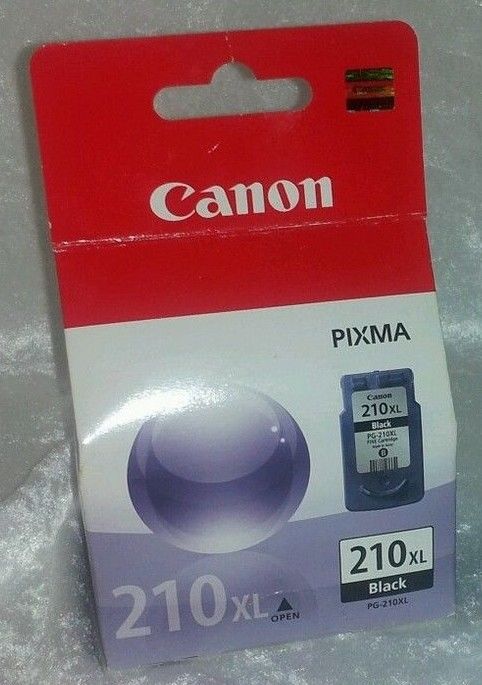 2 EMPTY CANON PG-210XL PRINT CARTRIDGE BLACK
