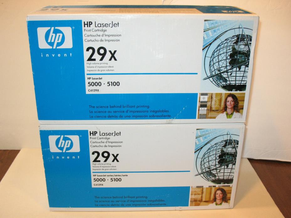 HP 29X TONER CARTRIDGES, LOT OF 2