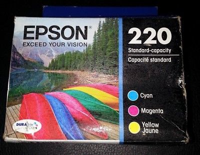 NEW - OTHER - Epson T220520 DURABrite Ultra Color Combo Pk WF-2760, WF-2750