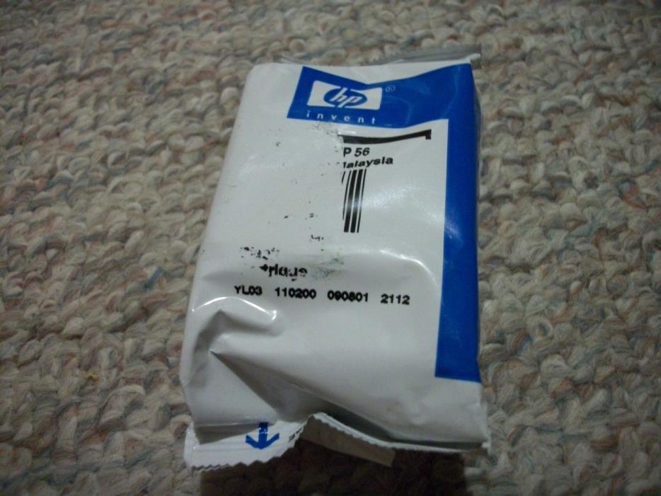 HP Genuine Ink cartridge Black 56 Never Opened Free Shipping Exp. Unknown