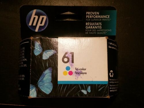 HP Ink 61 Tri Color EXPIRED Hewlett Packard Brand Original FREE SHIPPING