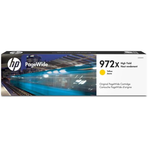 HP 972X Original Ink Cartridge - Page Wide - High Yield - 7000 Pages - Yellow -