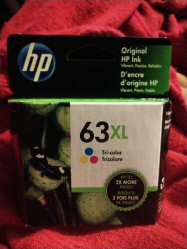 HP Genuine 63XL Tri-Color Single Inkjet Cartridge