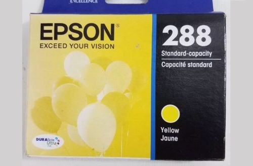 Epson T288 Standard- Capacity DURABrite Ultra Ink YELLOW EXP 01/2020 T288420