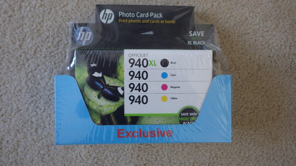 HP 940XL Photo Card Pack