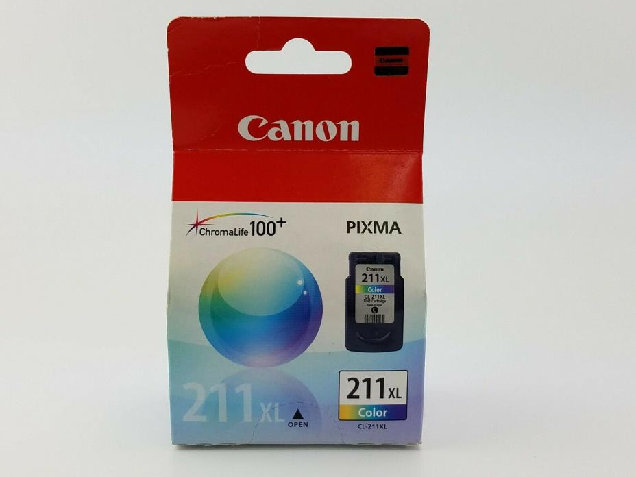 Canon CL-211XL Color Ink Cartridge Pixma iP Genuine NEW Sealed