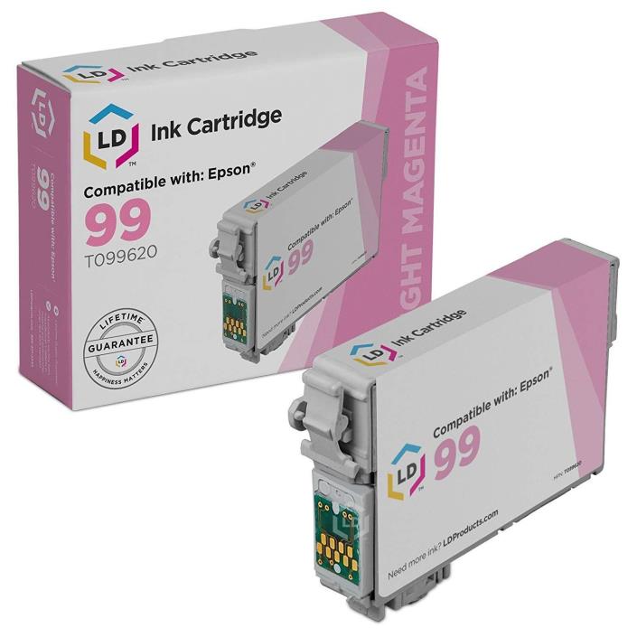 LD Products Remanufactured Ink Cartridge Replacement for Epson T0996 ( Magenta )