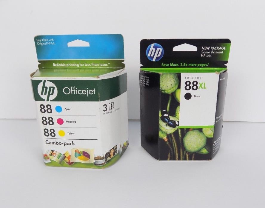 HP Office Jet Ink Cartridge Combo Pack and Black Ink