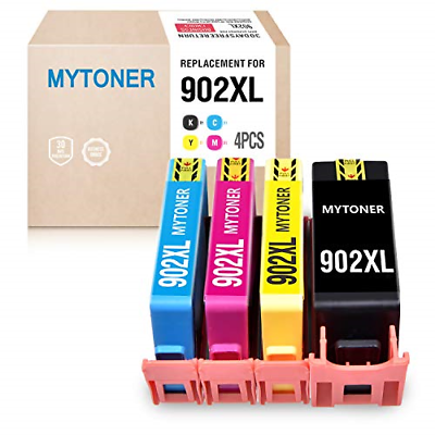 MT Remanufactured Ink Cartridge Replacement for HP 902XL 902 XL High Yield for