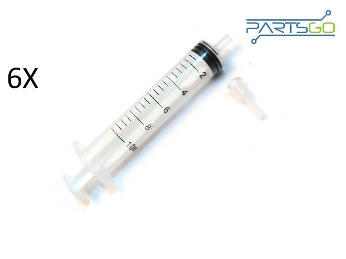 6 pcs HP 950 951 970 971 932 933 syringe & suction tip for refill *USA SELLER*