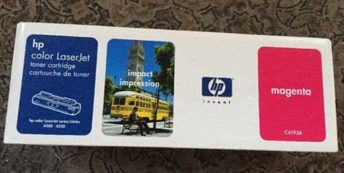 HP Genuine HP C4193A Magenta Toner Cartridge  Designjet Printer NEW SEALED BOX