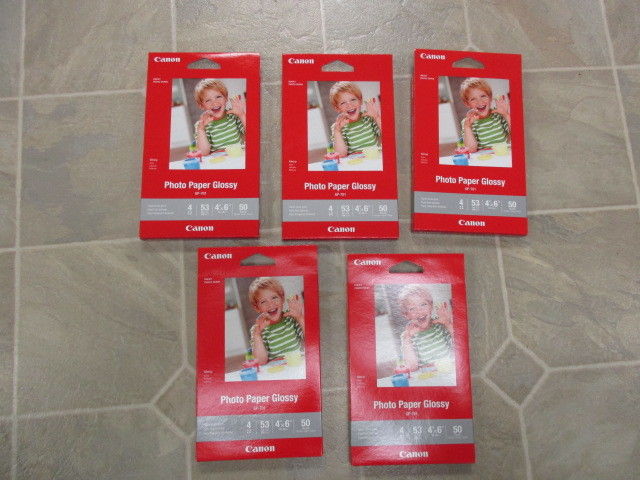Canon Photo Paper Glossy  GP-701 4x6   250 total