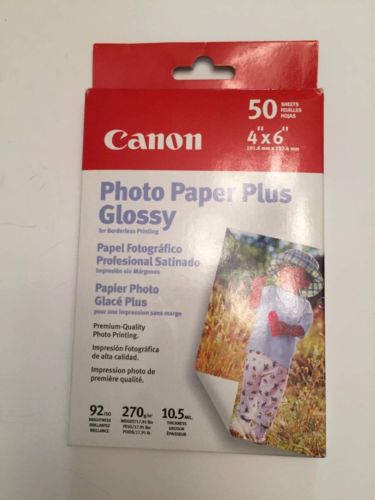Canon Photo Paper Plus Glossy 4