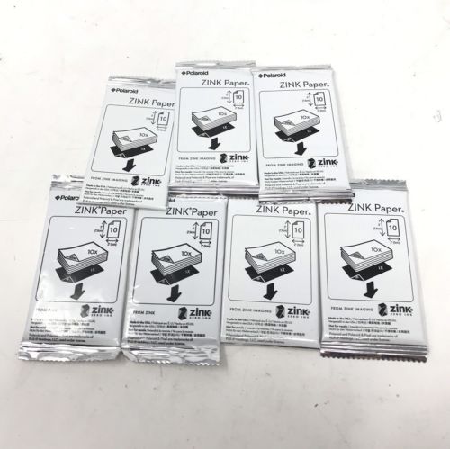 Polaroid 2x3 Inch Premium Zink Photo Camera Paper 70 Sheet Pack NEW