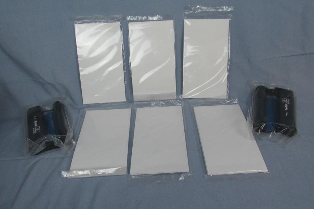 KODAK  Xtra life Paper 6 Packs of 20 Sheets Each & 2 image link print system