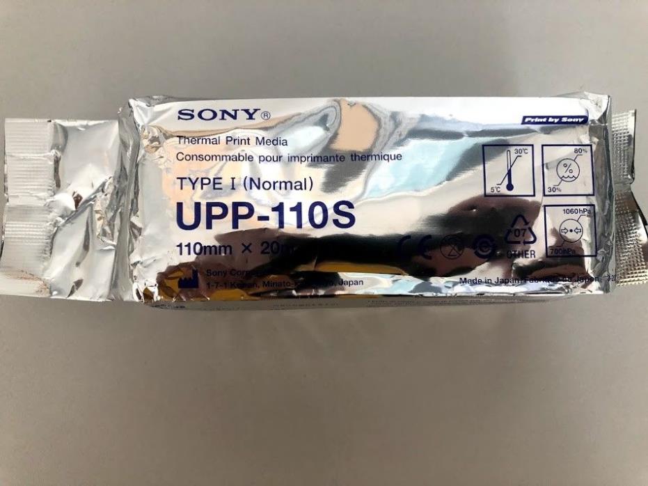 Sony UPP-110S Thermal Print Media Type I