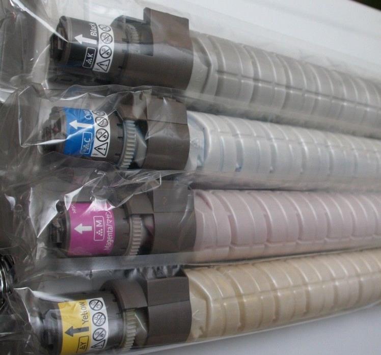 Genuine Ricoh MP C4500 MP C3500 Toner Set EDP 841342 841343 841344 841345 NO BOX