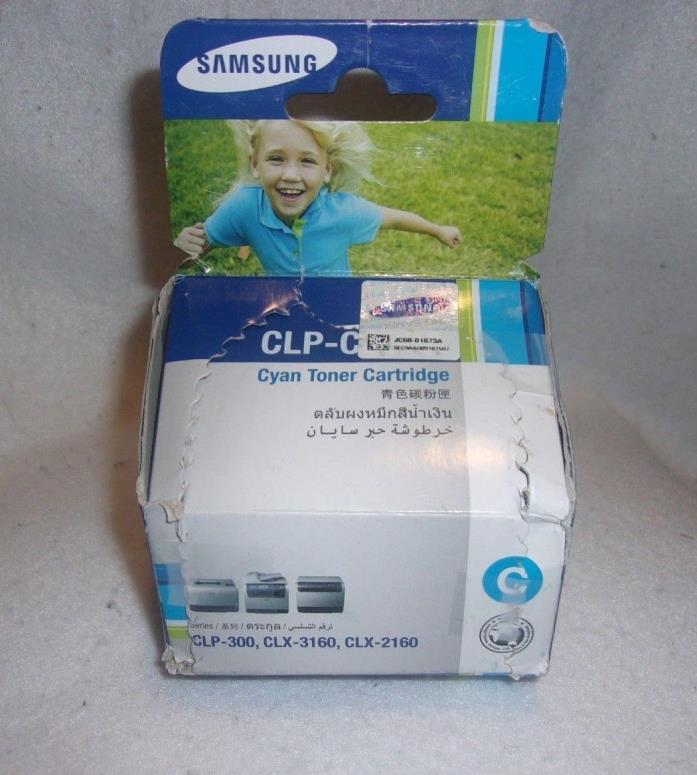 Samsung Cyan Toner Cartridge~CLP-C300A~New Other!!!