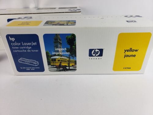 HP C4194A Yellow Toner Cartridge 4500, 4550   factory sealed
