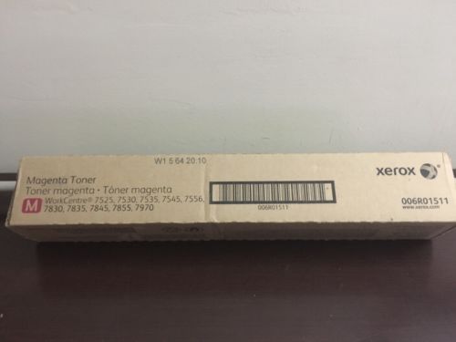 New Genuine Xerox magenta Toner 006R01511 workcentre 7525 7530 7535 7545 7556