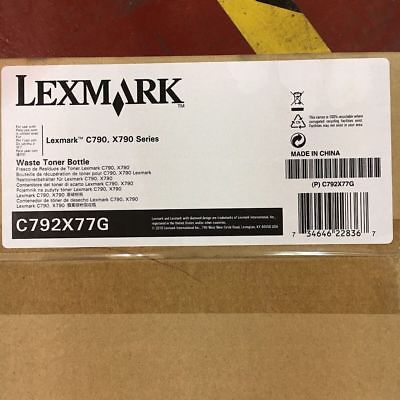 C792X77G Genuine New Lexmark Waste Container  XS795 XS798