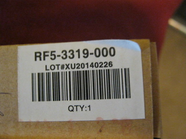 HP LJ9000 Transfer Roller  p/n RF5-3319-000 NEW