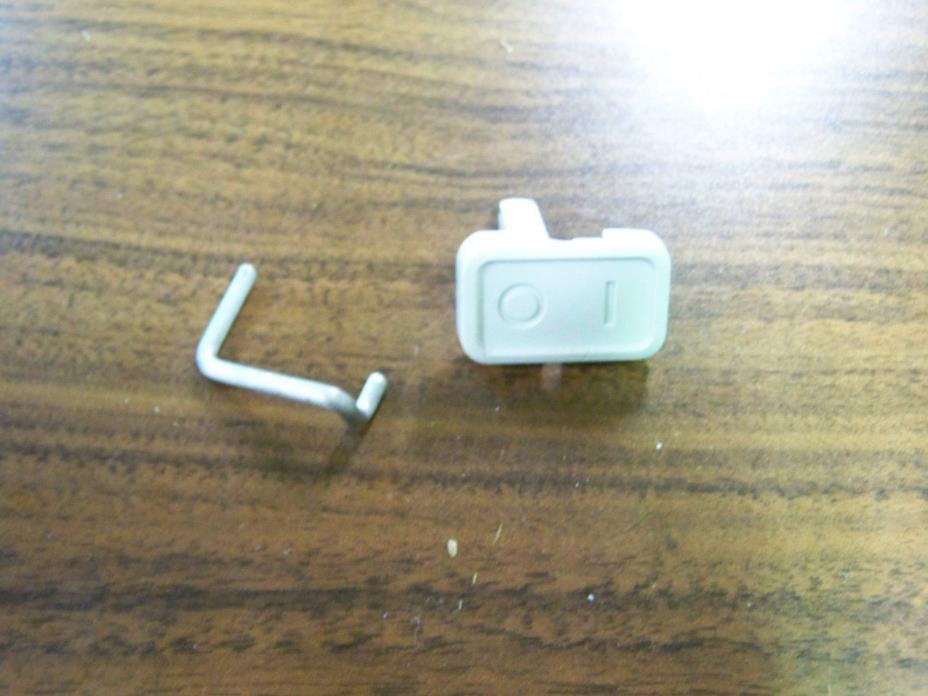 HP Printer Power Button Switch with Arm Link Rod RC1-6699 & RC1-6700