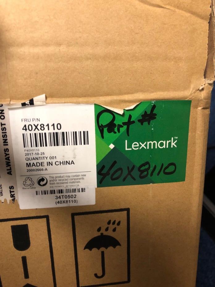 LEXMARK- 40X8110 FUSER KIT ( NEW IN BOX )