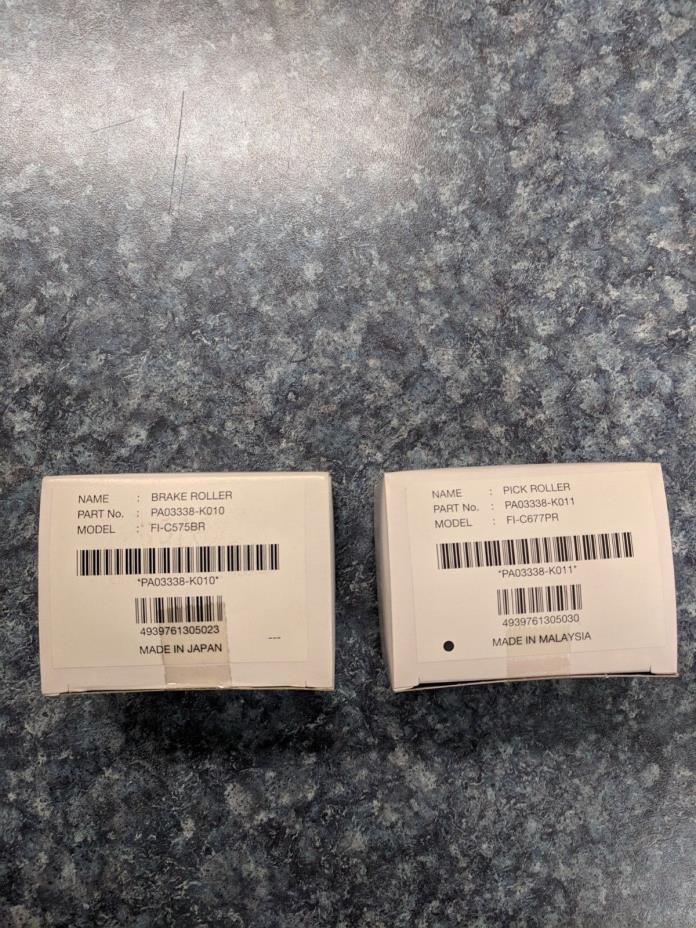 Fujitsu fi-5750 Brake & Pick Roller Set (PA03338-K010 & PA03338-K011)