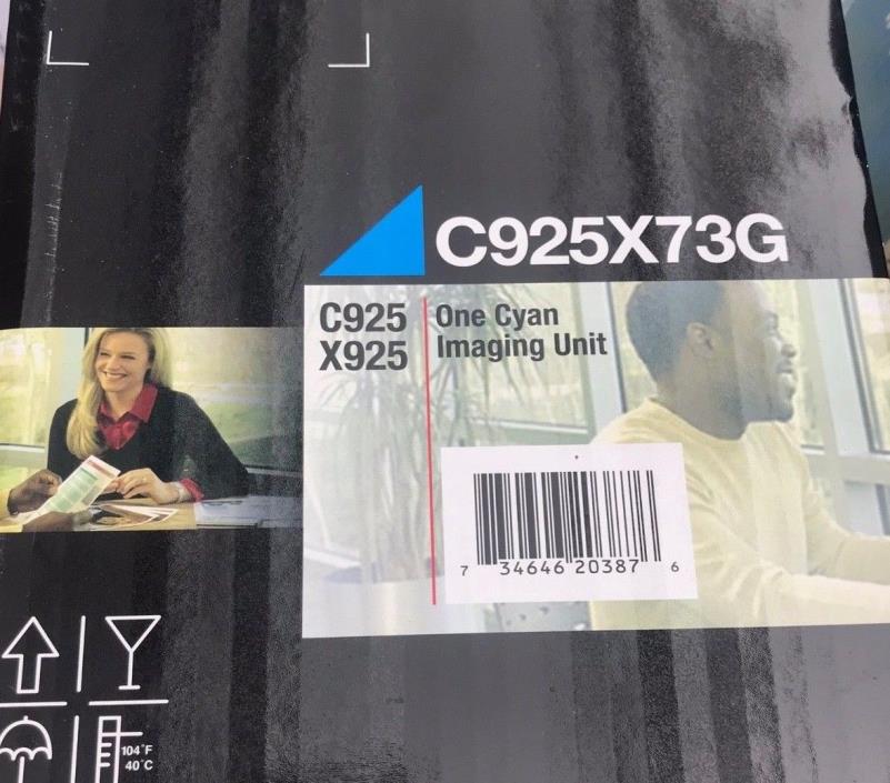 Genuine Lexmark C925X73G Cyan imaging unit C925 X925