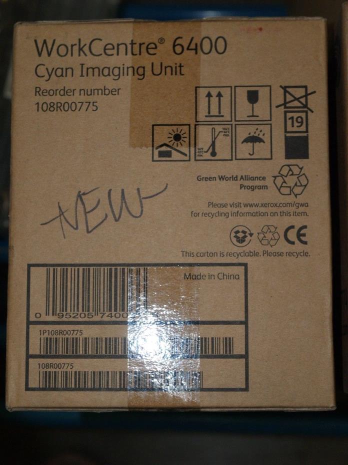 Genuine Xerox 108R00775 Cyan imaging unit WorkCentre 6400