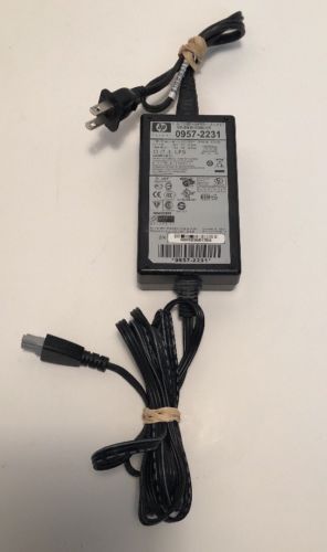 Genuine Power Supply HP 0957-2231 Adapter  AC For Printer Cord OEM