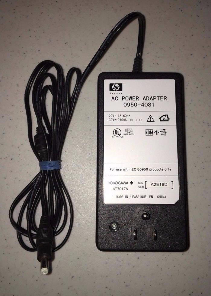 HP AC Power Adapter Model 0950-4081 32V For PhotoSmart Printers