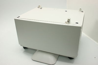Xerox 097S03677 Rolling Metal Stand w Storage Cabinet for  Phaser 4150 Printer