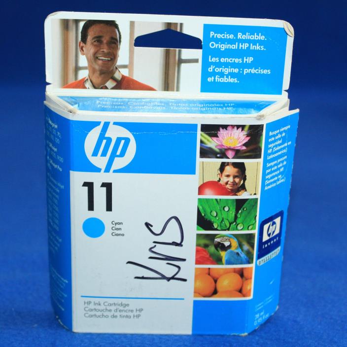 New Factory Sealed Genuine HP 11 Cyan (Blue) Print Head C4836A Expired