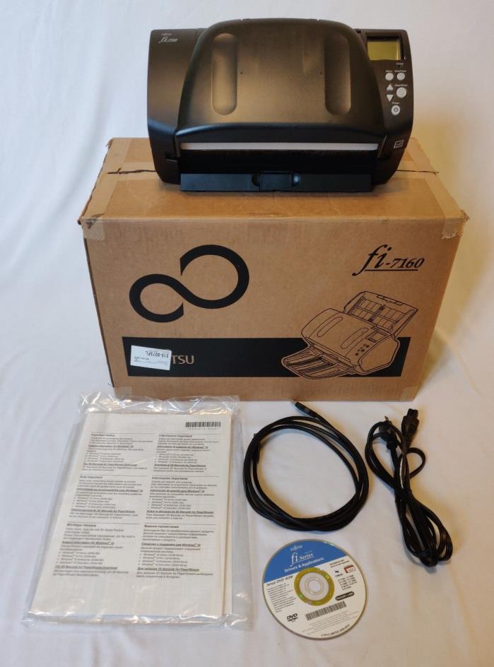 Fujitsu fi-7160 Duplex  Color Document Scanner PA03670-B055