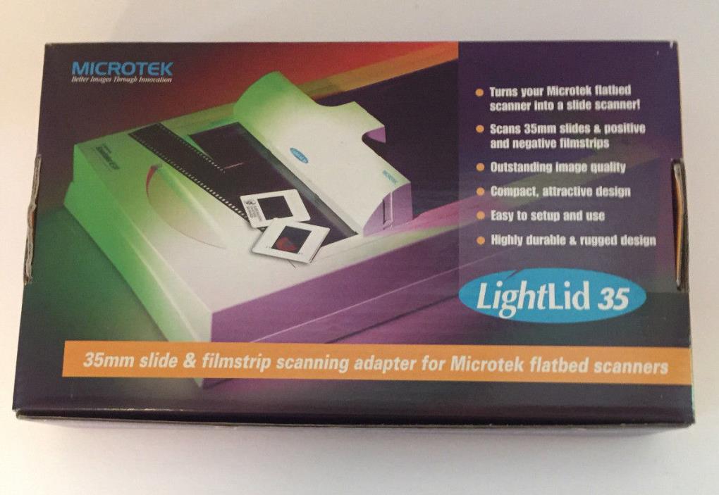 Microtek LightLid 35mm Slide & Filmstrip Scanning Adapter