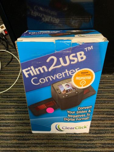 ClearClick Film To USB Converter 35mm Slide And Negative Scanner Scan Photos