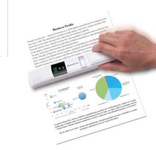 Mustek IScan Air Go Wireless Handy Scanner Smartphone Tabes Document Scanner NIb