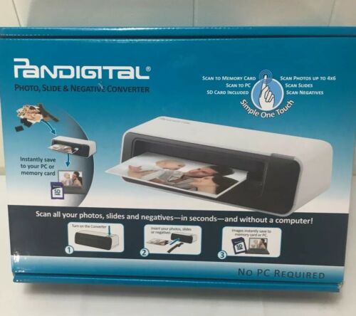PANDIGITAL Photo, Slide, And Negative Converter New