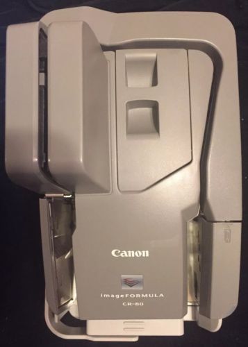 Canon Image Formula CR-80 Check Scanner 600dpi - M111102 ~ Parts Not Working !!!