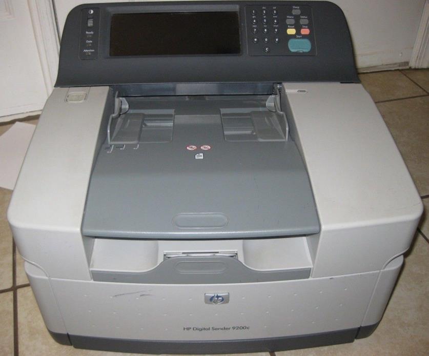HP 9200C Digital Sender, 128MB, 37GB HD  Used Good Condition Pages sent 15,885