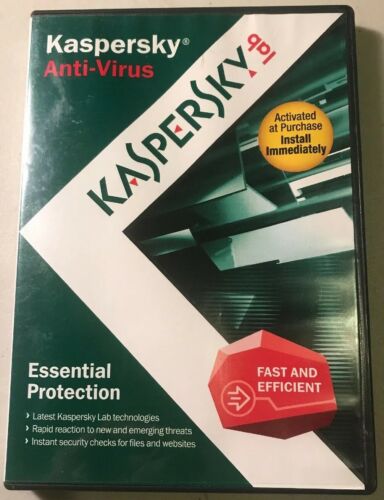 KASPERSKY Lab Anti Virus 1997-2011 Part No. IA12000031USAS Free Shipping
