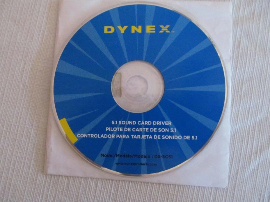 DYNEX 5.1 Software CD