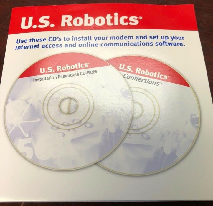 US Robotics Installation Essentials NAM INST2.0 & Connections NAM SP 6.2/ 2 CD's