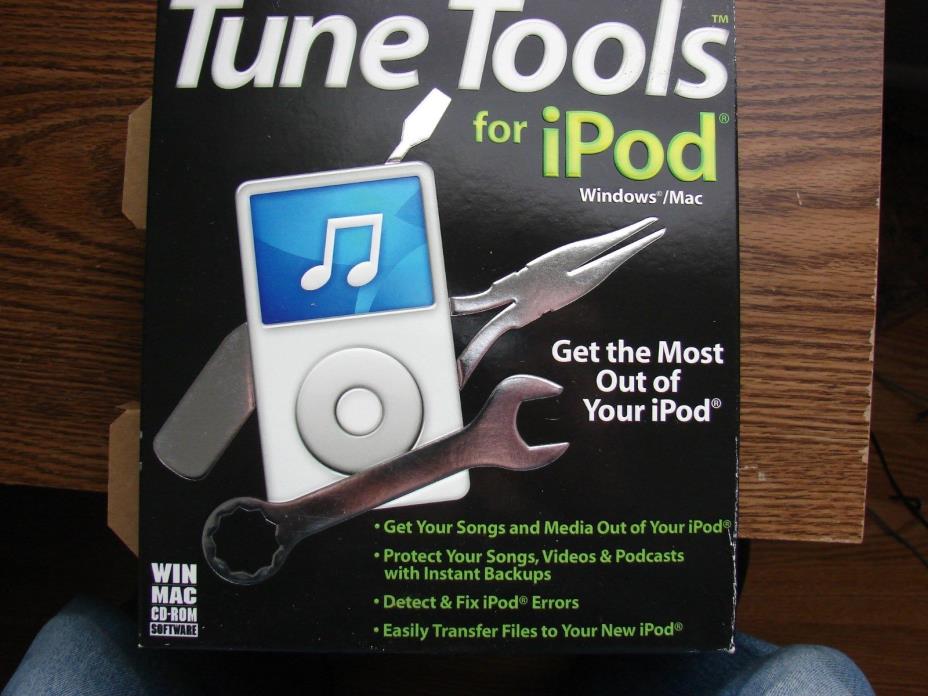 Tune Tools For iPod WINDOWS 2000/XP &  MAC MAKE AN OFFER!!!