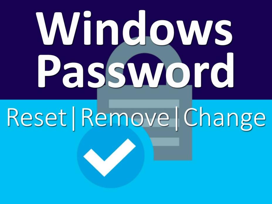 2019 Password Reset Disk Recovery Password Removal Windows XP VISTA 7 8 10