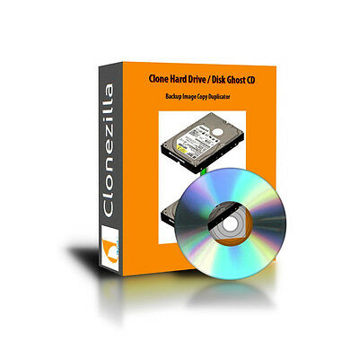 Clone Hard Drive / Disk Ghost CD Backup Image Copy Duplicator Software Windows