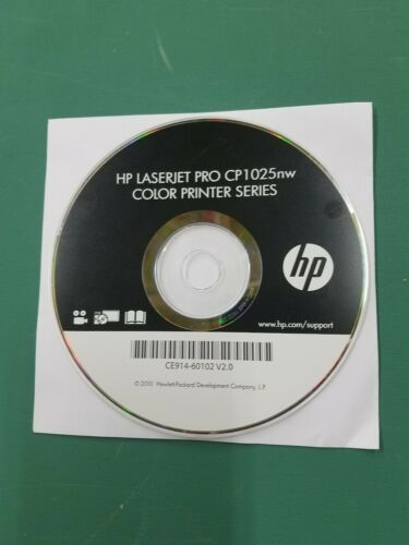 HP LaserJet Professional, CP1025nw, Series Setup and Starter CD, Great Condition