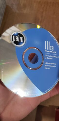Palm Desktop IIIxe Windows 3.1 Organizer Software CD for Handheld Device